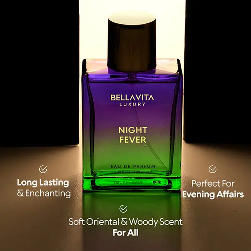 Trio Noir by Bellavita Luxury | Perfume Combo for Men & Women | G.O.A.T. Man – Bergamot, Amber & Vetiver | CEO Man – Lemon, Lavender, Tonka & Agarwood | Night Fever – Bergamot Mandarin, Peach, Musk & Vanilla | Long Lasting, Vegan & Cruelty Free EDP